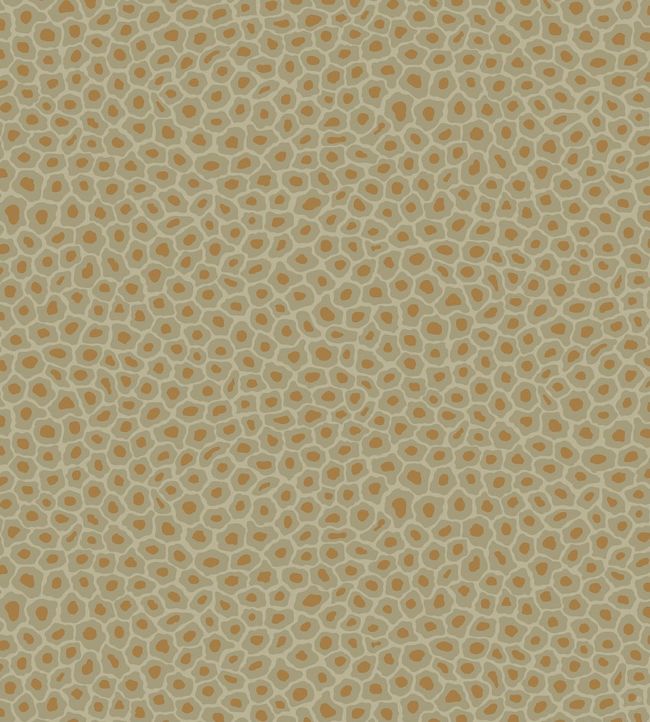 Senzo Spot Wallpaper - Old Olive & Metallic Bronze - 109/6029 - Cole & Son - Premier Wallcovering