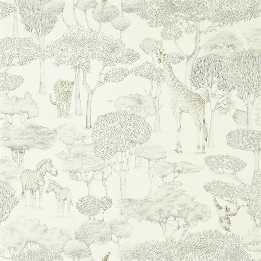 Shamwari Wallpaper - Chalk/Slate - Harlequin - HMIW112243 - Premier Wallcovering