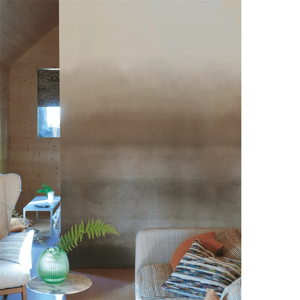 Shoshi Wallpaper - Chocolate - PDG1163/06 - Designers Guild