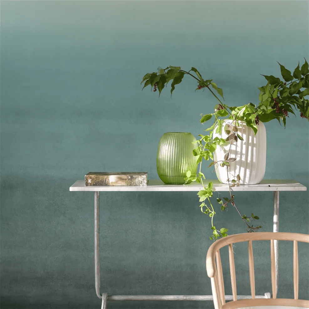 Shoshi Wallpaper - Duck Egg - PDG1163/02 - Designers Guild