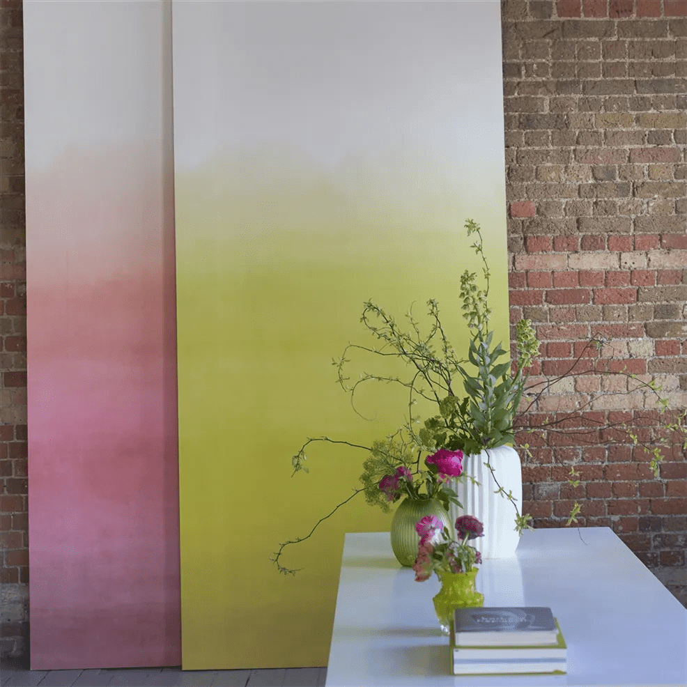 Shoshi Wallpaper - Lemongrass - PDG1163/07 - Designers Guild