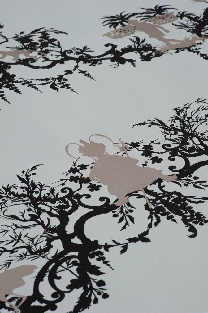 Shuiping De Pillement Superwide Wallpaper - Grey - Timorous Beasties - SWP/SHUP/01 - Premier Wallcovering