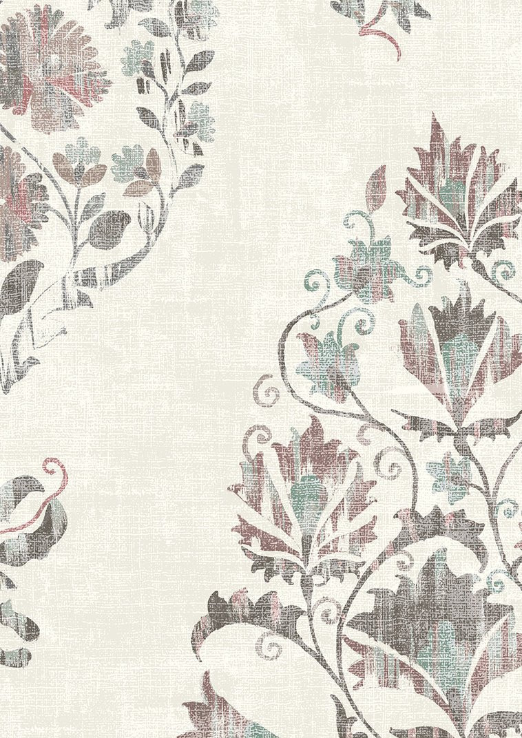Sicilia Wallpaper - Tea Rose - Lewis & Wood - Premier Wallcovering