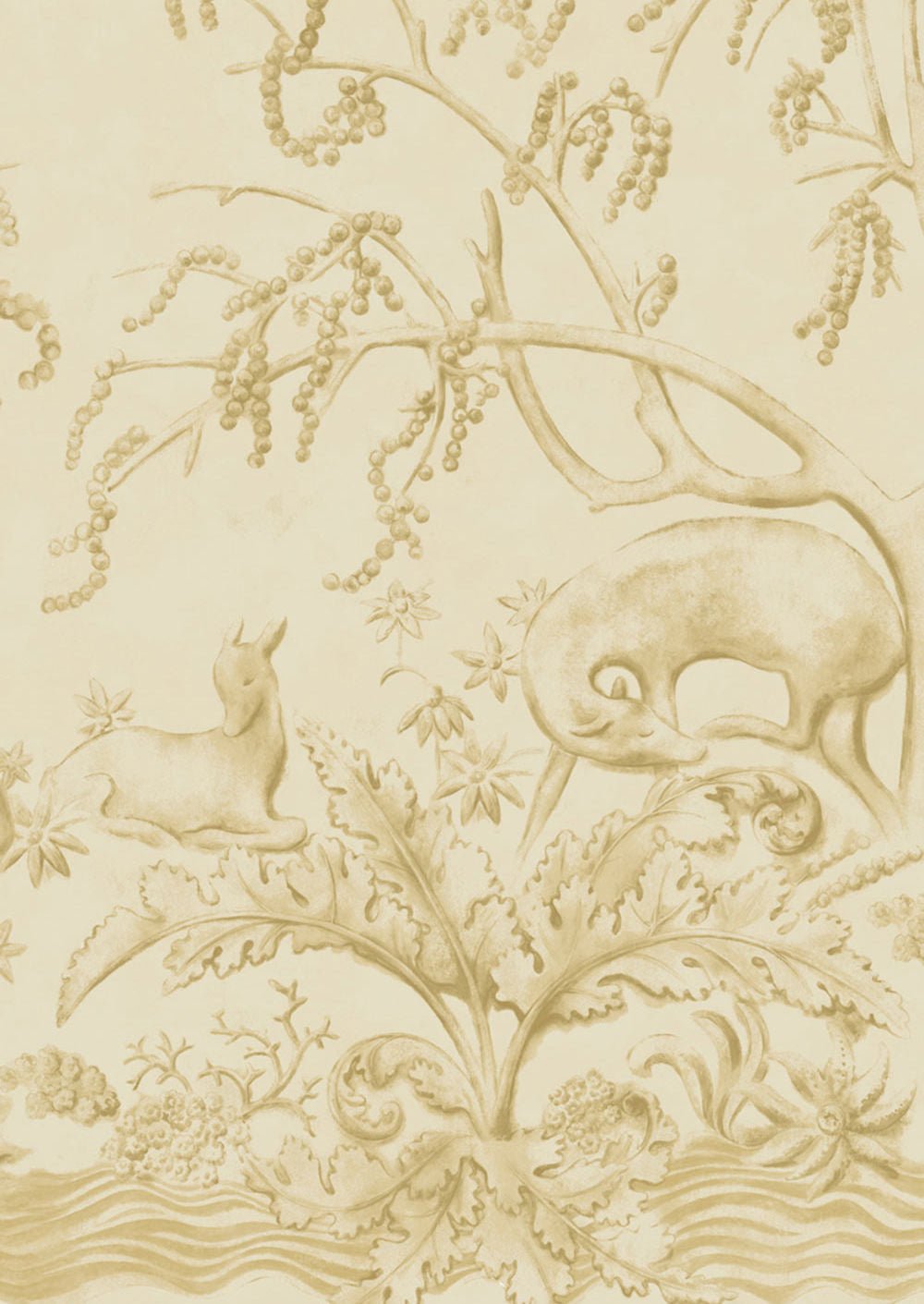 Sika Wallpaper - Lemonwood - Lewis & Wood - Premier Wallcovering