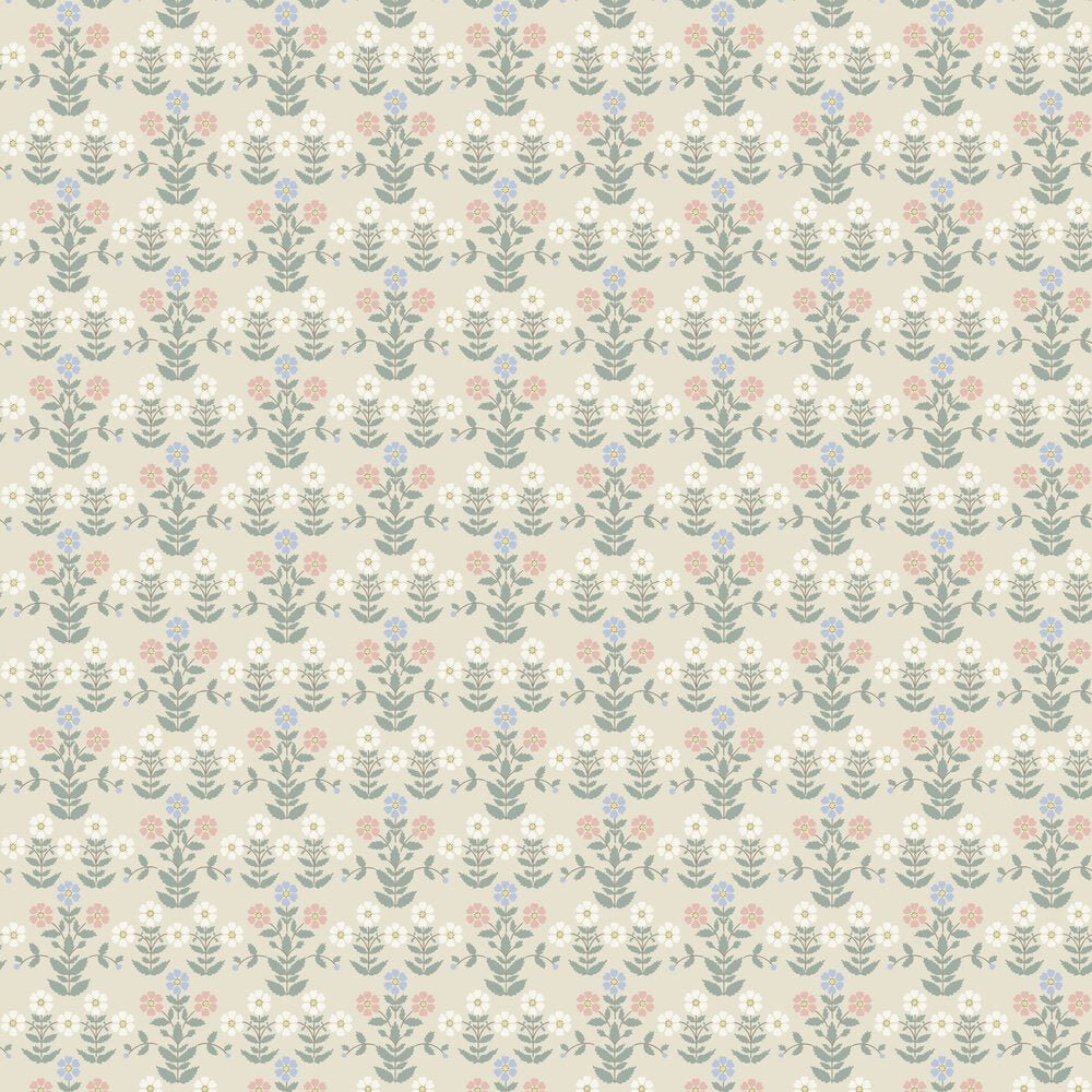 Sippor Wallpaper - Nude - Boråstapeter - 4812 - Premier Wallcovering