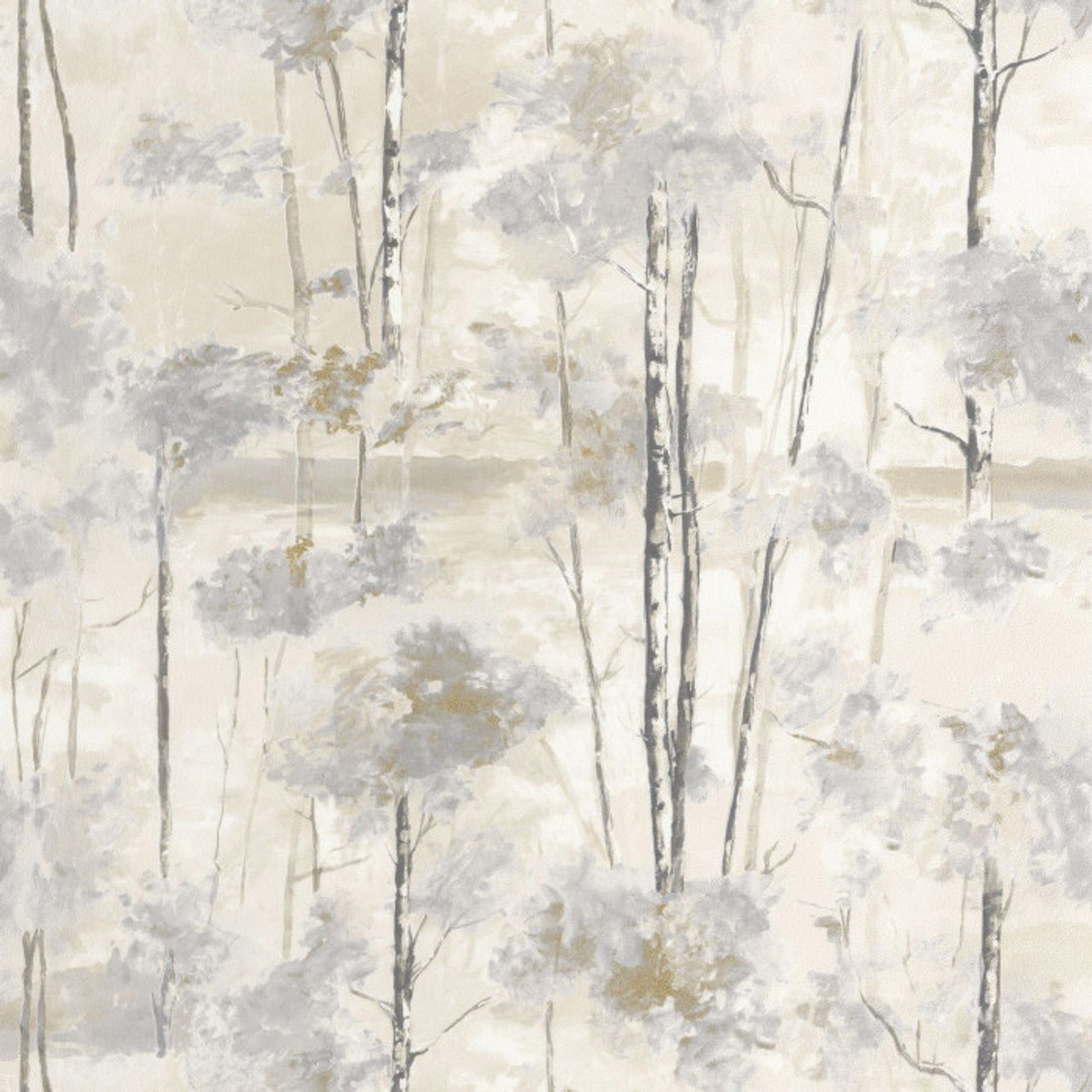 Skandinavia Riverside Wallpaper - Blanc Neige - Casadeco - 89549255 - Premier Wallcovering