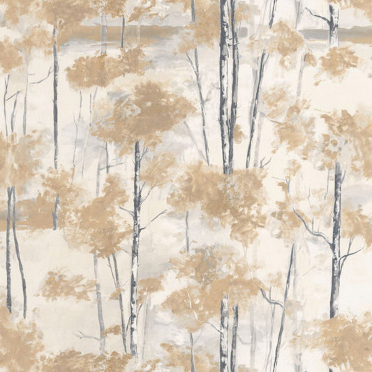 Skandinavia Riverside Wallpaper - Beige Sable - Casadeco - 89541254 - Premier Wallcovering
