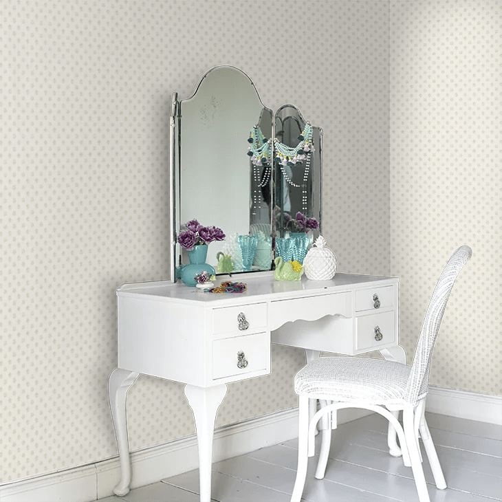 Skogsstjarna Wallpaper - Beige - Boråstapeter - 5807 - Premier Wallcovering
