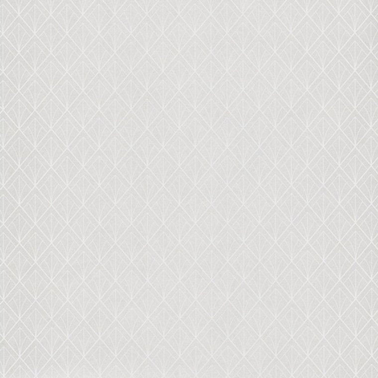 So White Art Deco Wallpaper - Blanc - Casadeco - 28890133 - Premier Wallcovering