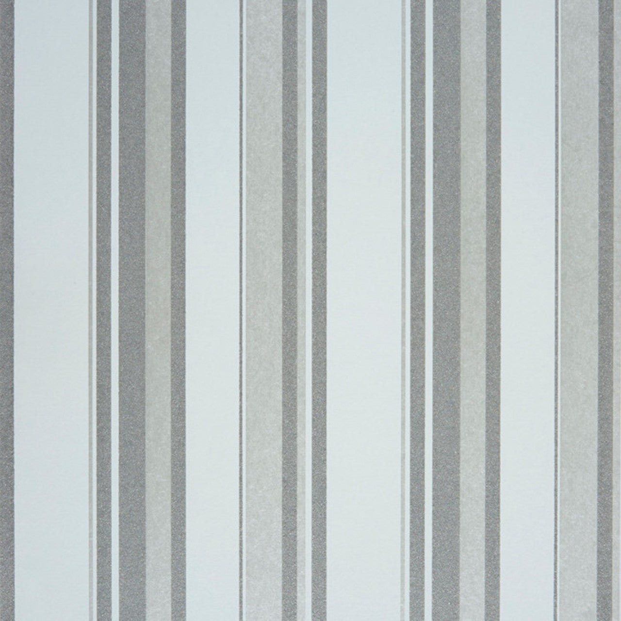 So White Stripe Wallpaper - Gris - Casadeco - 26499101 - Premier Wallcovering