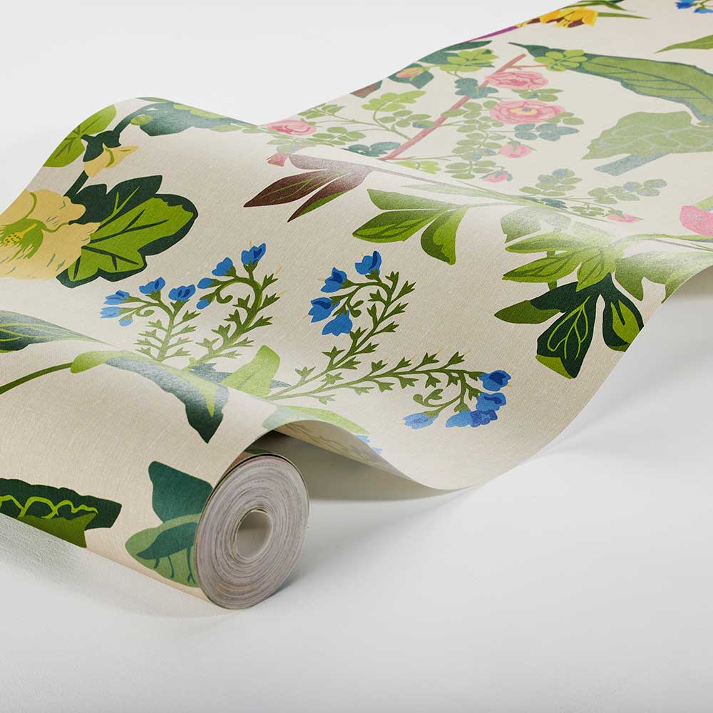 Sommar Wall Panel Mural - Multi - coloured - Boråstapeter - 1953 - Premier Wallcovering