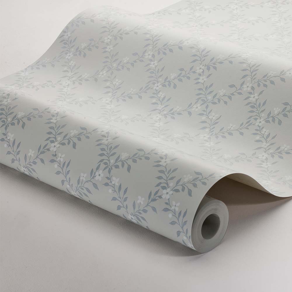 Sommarsloja Wallpaper - Dove Blue - Boråstapeter - 3269 - Premier Wallcovering