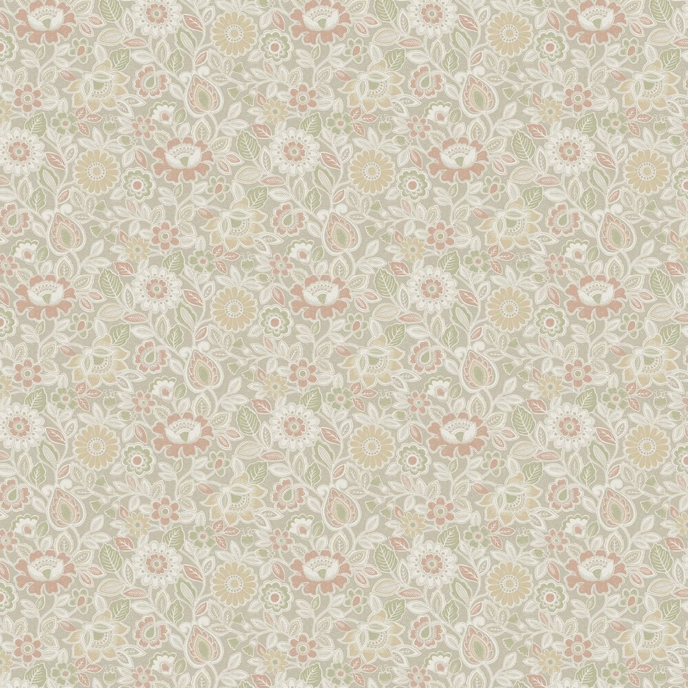 Sonja Wallpaper - Green - Boråstapeter - 38761 - Premier Wallcovering