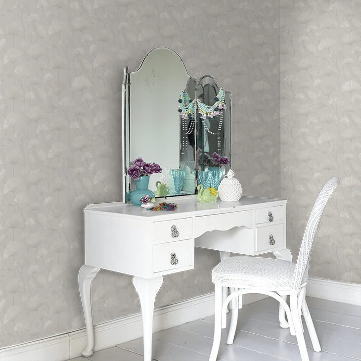 Sophia Wallpaper - Greige - Boråstapeter - 5532 - Premier Wallcovering