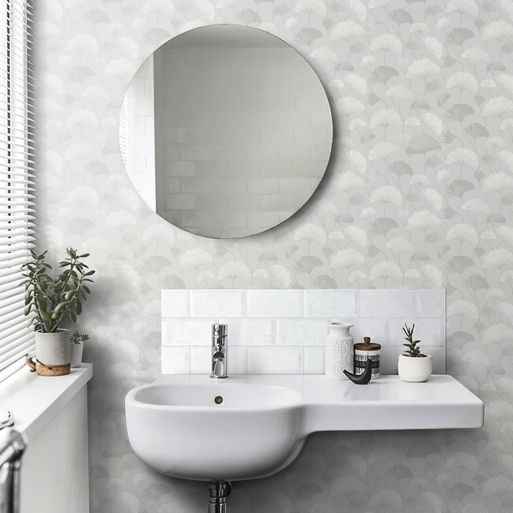Sophia Wallpaper - Grey - Boråstapeter - 5530 - Premier Wallcovering
