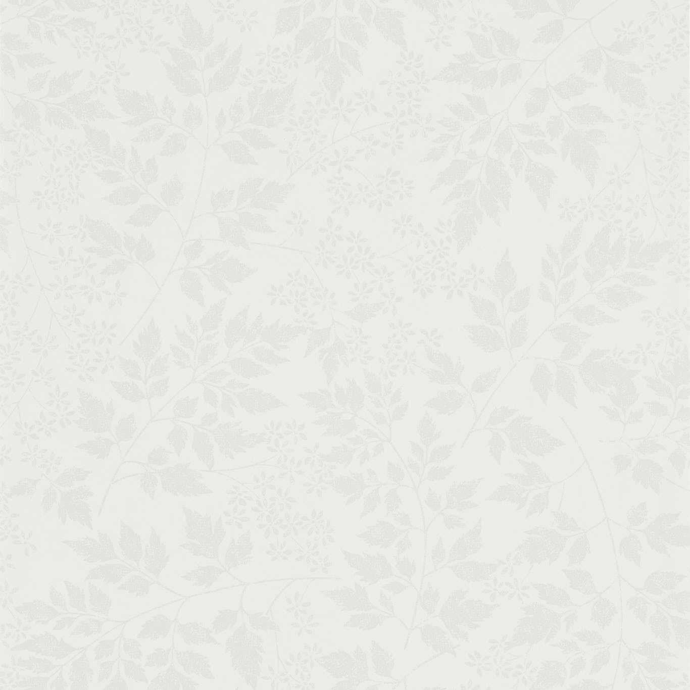 Spring Leaves Wallpaper - Dove - Sanderson - DHPO216373