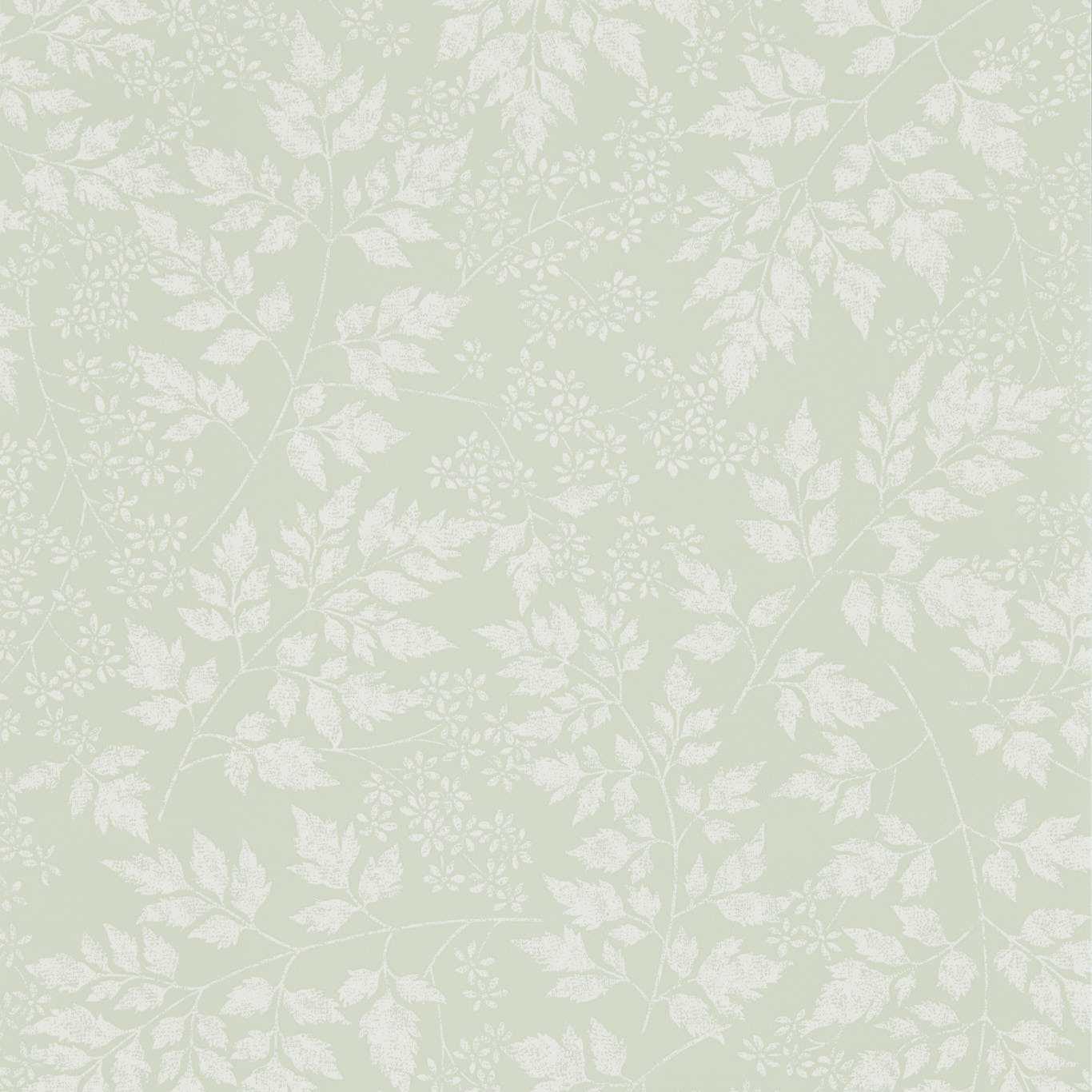 Spring Leaves Wallpaper - Celadon - Sanderson - DHPO216372