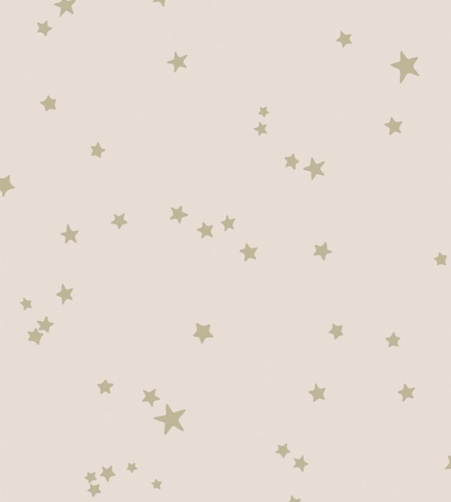 Stars Wallpaper - Metallic Gilver on Ballet Slipper - 103/3015 - Cole & Son - Premier Wallcovering