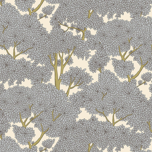 Stockend Woods Wallpaper - Salt Ridge and Barton Blue - Josephine Munsey - JMW-101411 - Premier Wallcovering