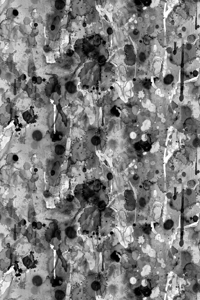 Storm Blotch Velvet Fabric - Rain - Timorous Beasties - DIGI/SBLO/CE61/02 - Premier Wallcovering