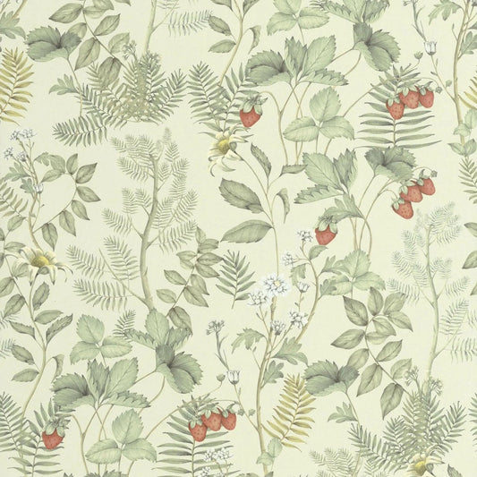 Strawberry Field Heritage Wallpaper - Amande - Casadeco - 201217362 - Premier Wallcovering