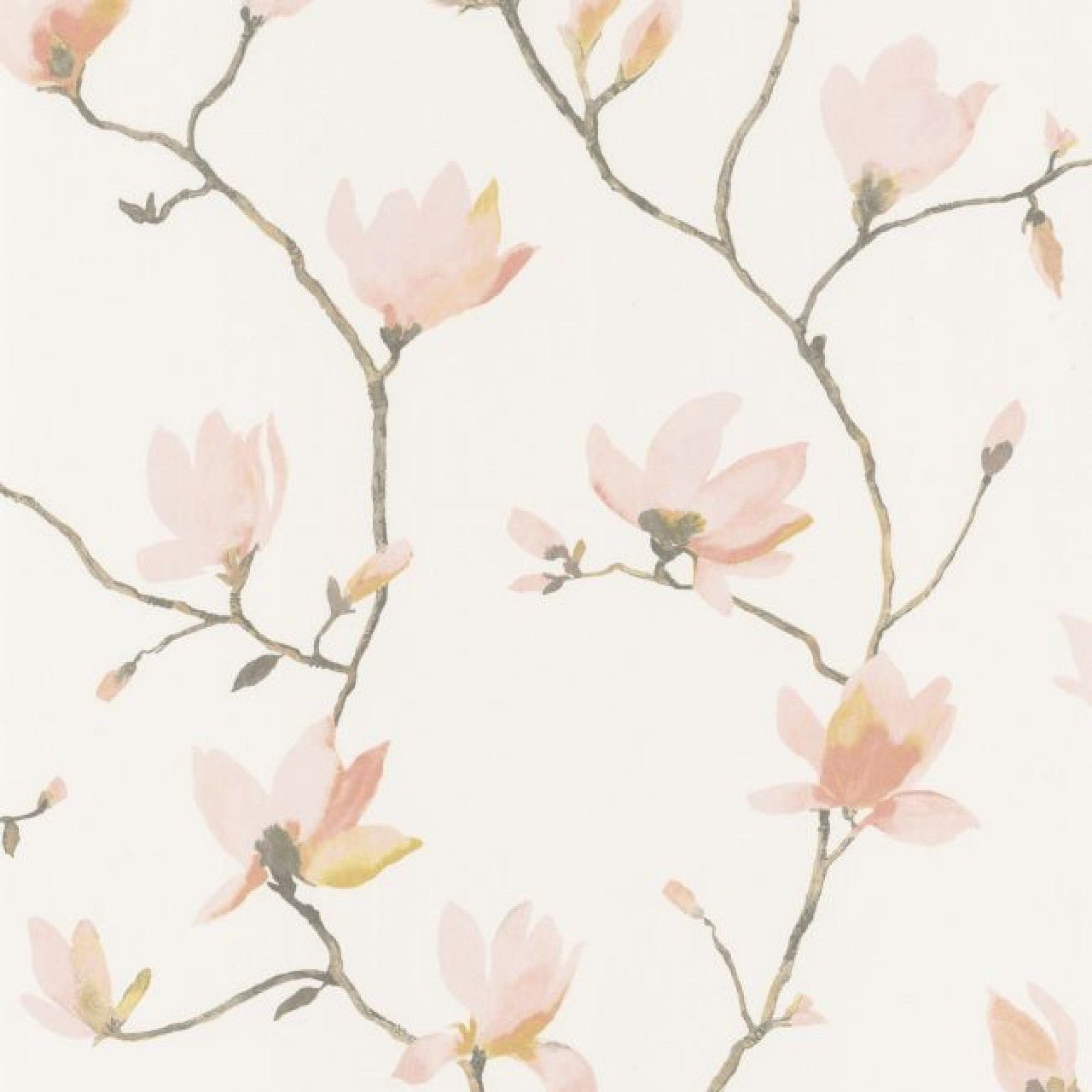 Suzhou Gardens Wallpaper - Rose - Casadeco - 82364212 - Premier Wallcovering