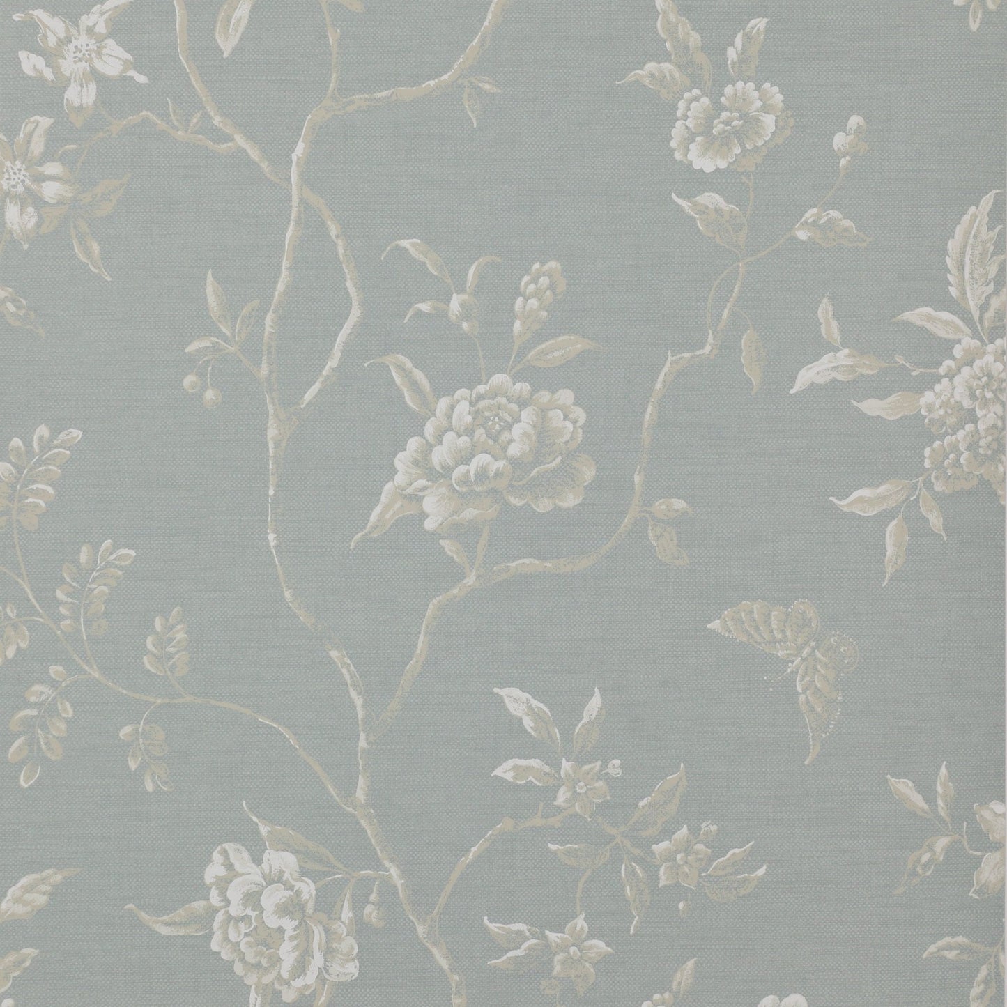 Swedish Tree Wallpaper - Old Blue - Colefax & Fowler - 07165/03