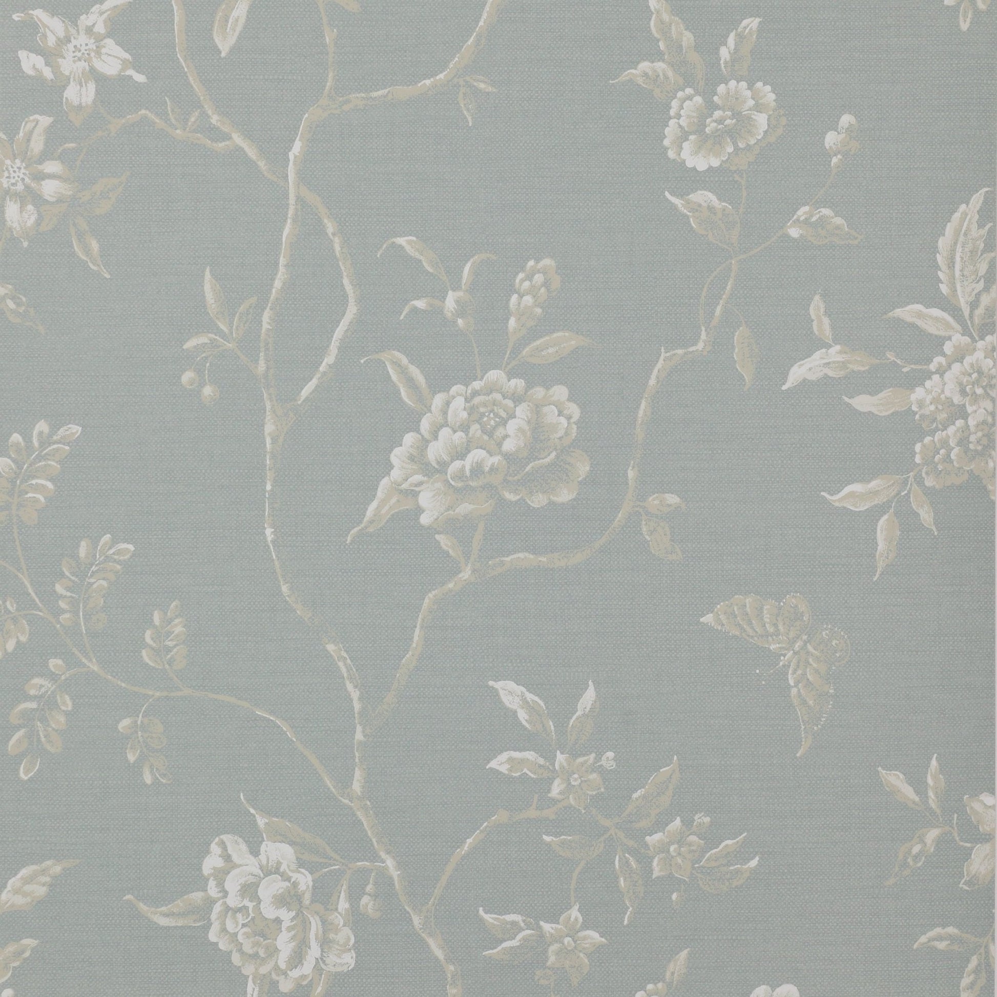 Swedish Tree Wallpaper - Old Blue - Colefax & Fowler - 07165/03