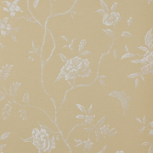 Swedish Tree Wallpaper - Yellow - Colefax & Fowler - 07165/01