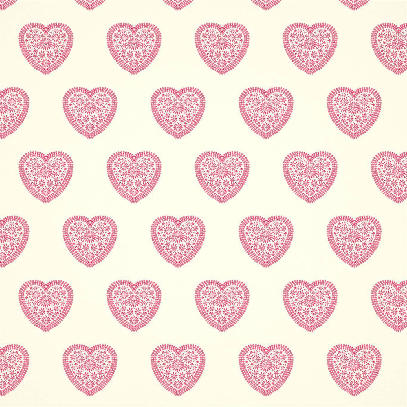 Sweet Heart Wallpaper - Pink - HLTF112659 - Harlequin - Premier Wallcovering