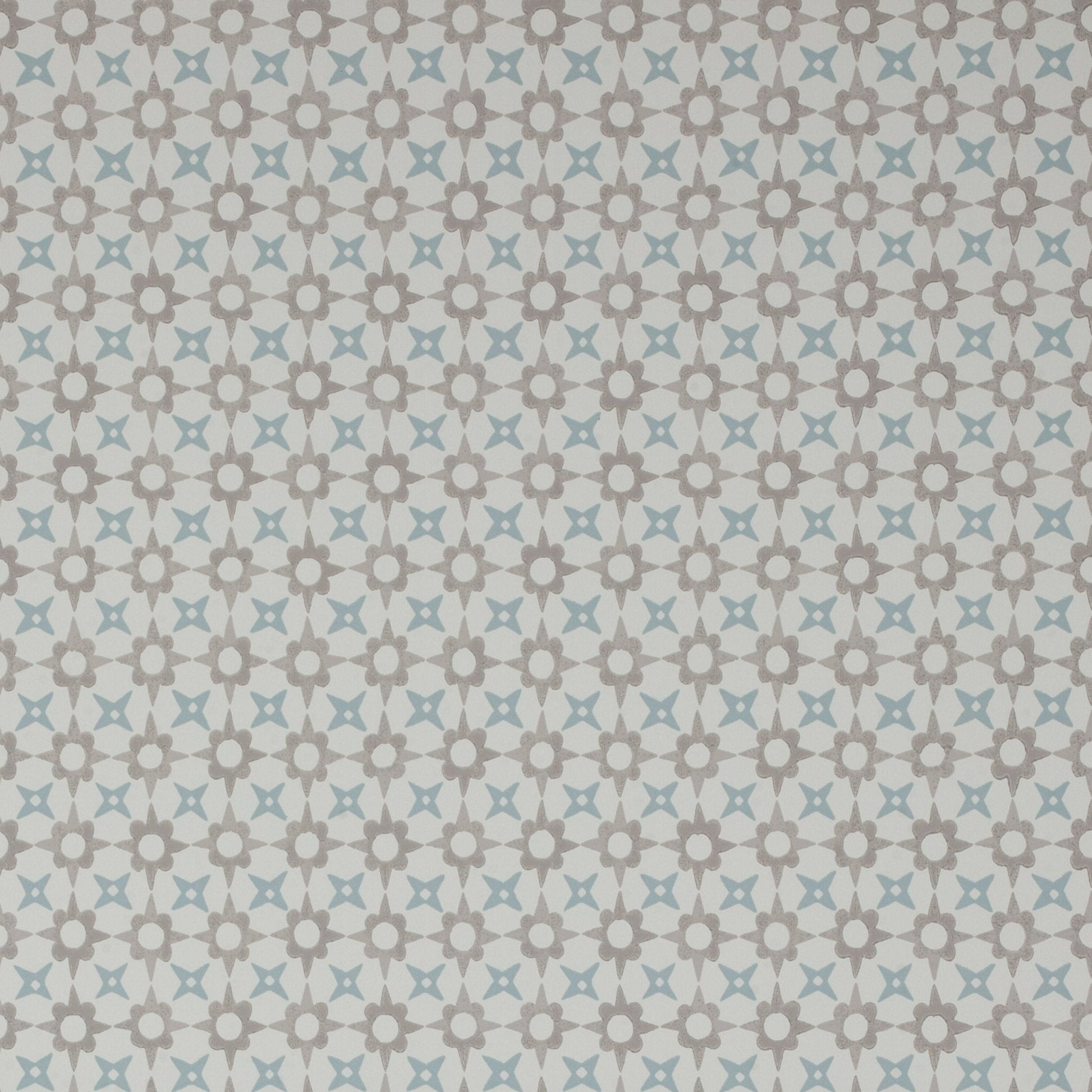 Tassi Wallpaper - Beige/Aqua - J175W - 05 - Jane Churchill