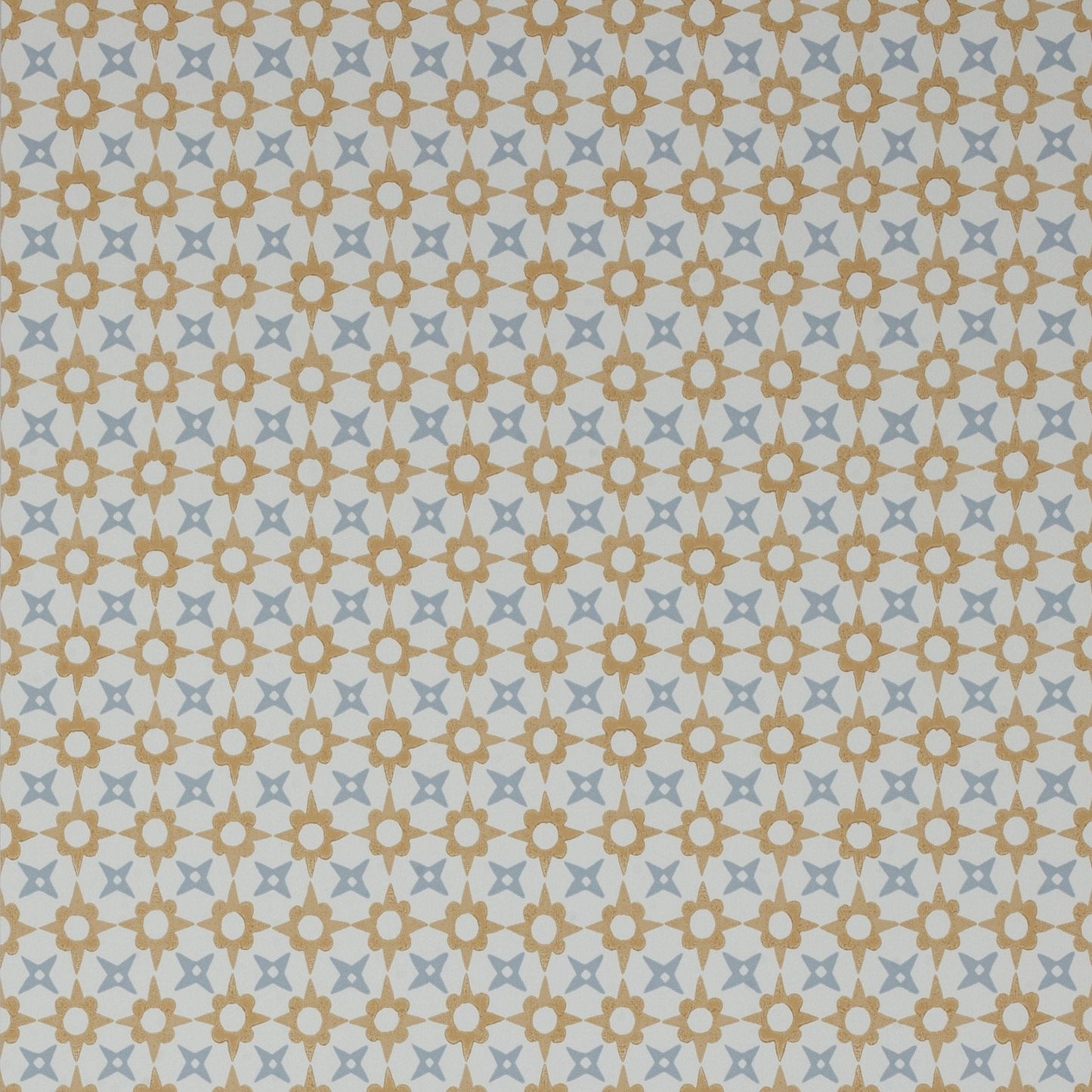 Tassi Wallpaper - Yellow/Blue - J175W - 03 - Jane Churchill