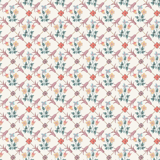 Tessin Wallpaper - Pink - Boråstapeter - 4504 - Premier Wallcovering