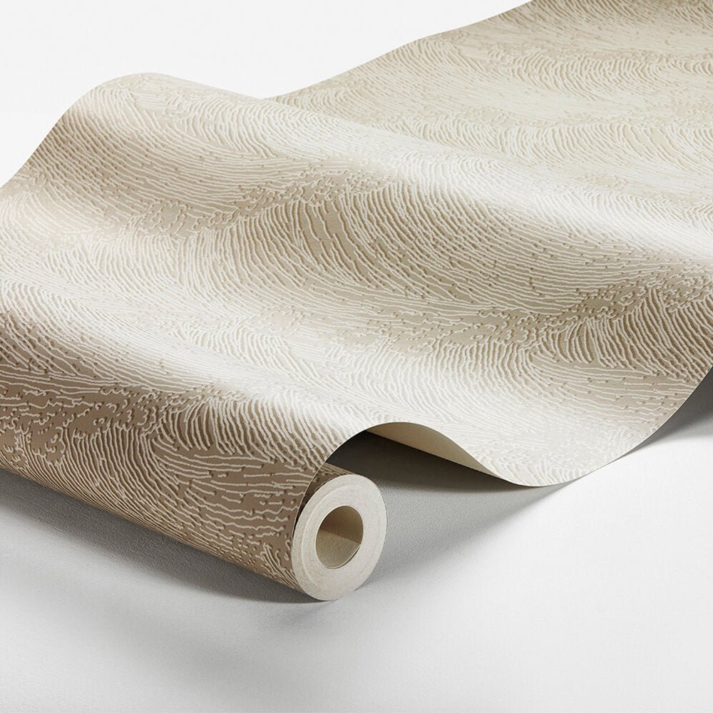 The Wave Wallpaper - Pale Beige - Boråstapeter - 3116 - Premier Wallcovering