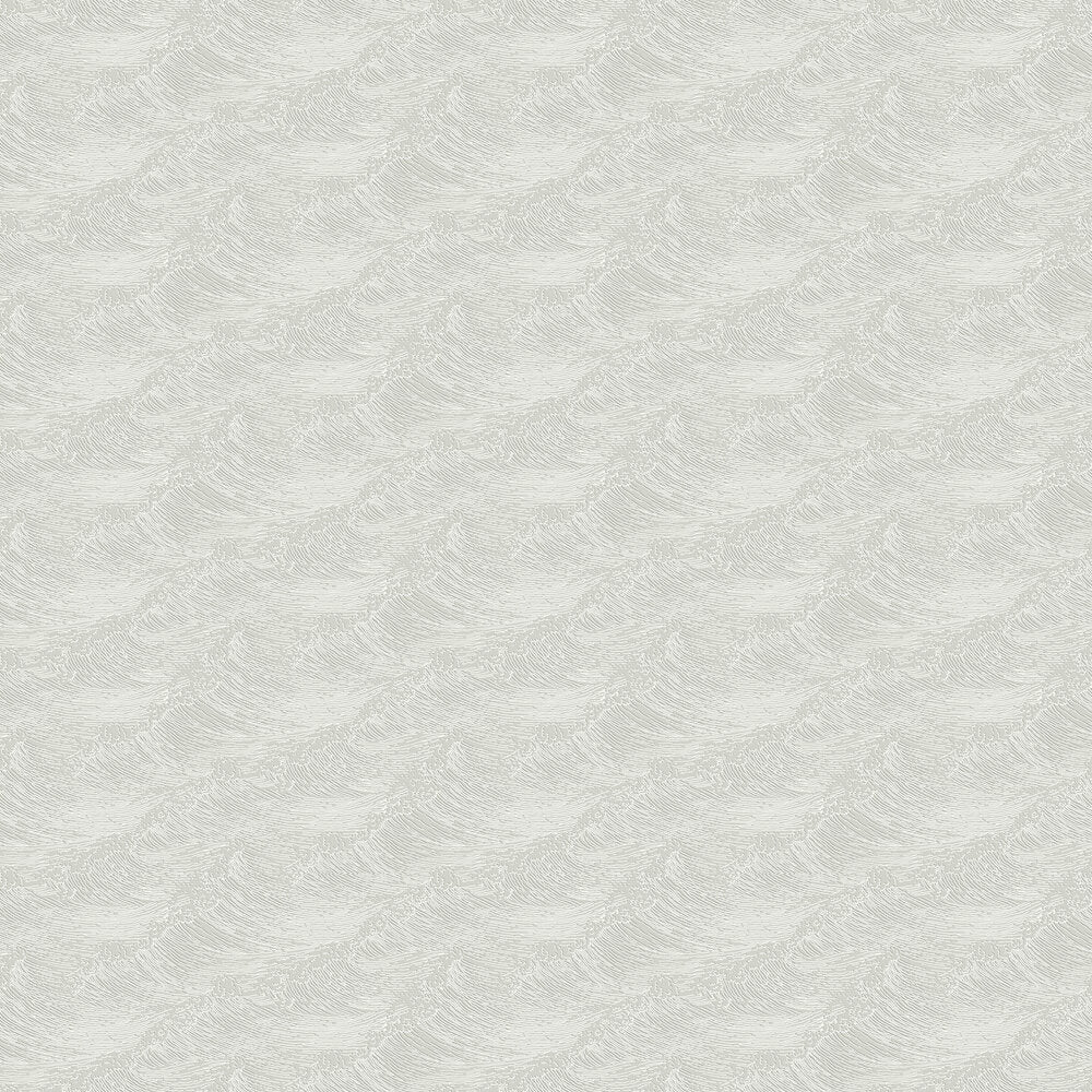 The Wave Wallpaper - Light Grey - Boråstapeter - 3115 - Premier Wallcovering
