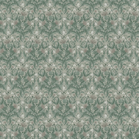 Thistle Wallpaper - Green - Boråstapeter - 7203 - Premier Wallcovering
