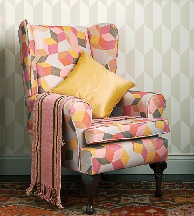 Tile Wallpaper - Parchment & Cream - 105/12052 - Cole & Son - Premier Wallcovering