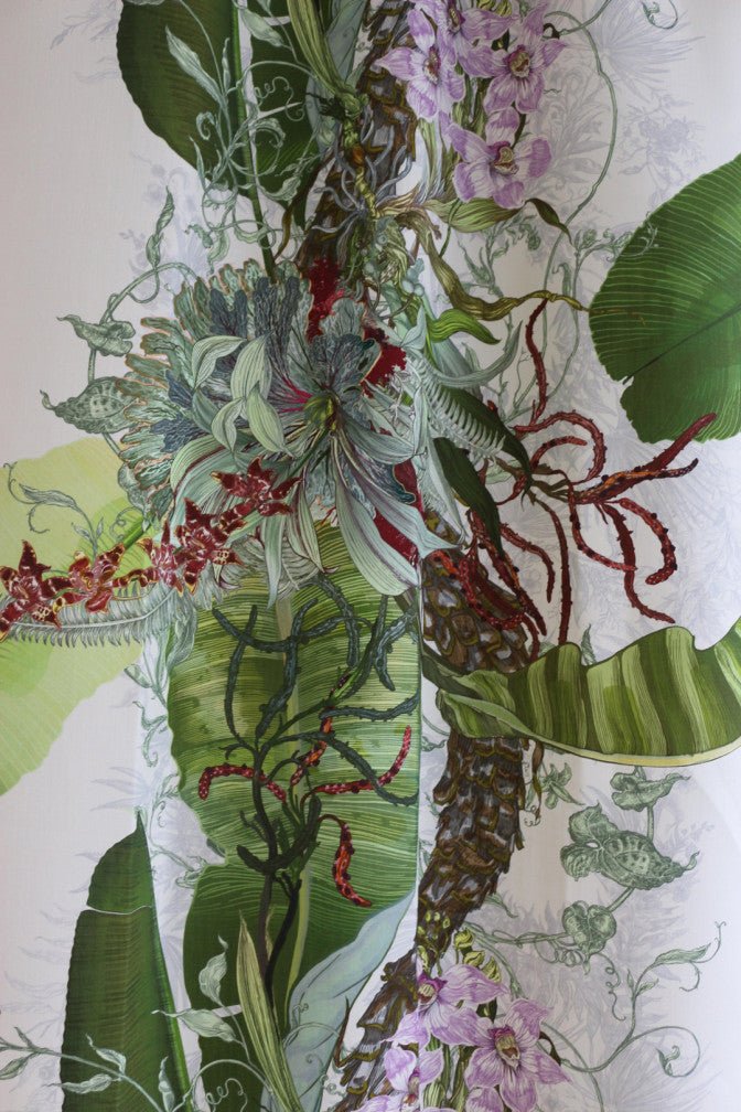 Topical Tropical Fabric - Original - Timorous Beasties - DIGI/TOPT/3062/01 - Premier Wallcovering