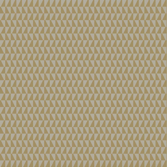 Trapez Wallpaper - Gold / Grey - Boråstapeter - 1992 - Premier Wallcovering
