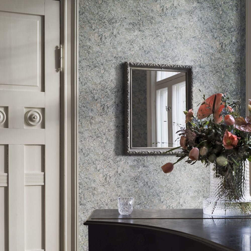 Travertine Wallpaper - Grey - Boråstapeter - 2288 - Premier Wallcovering