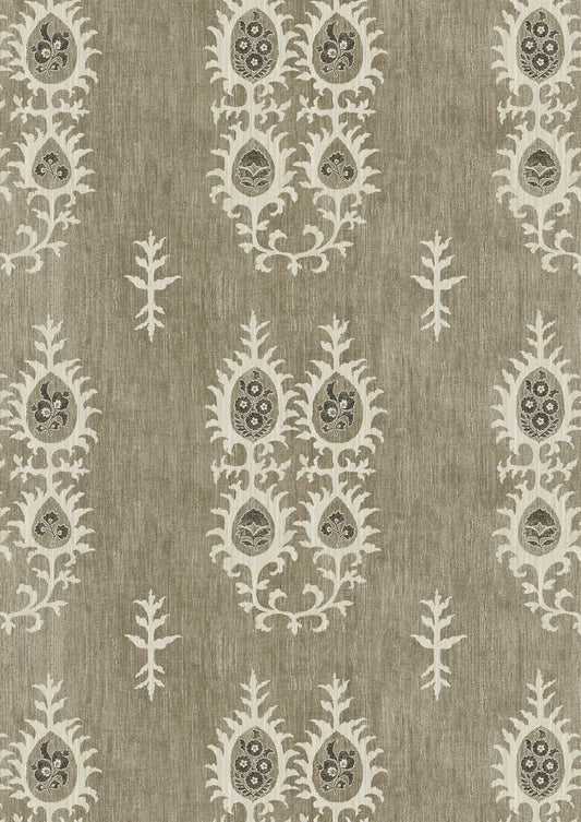 Tribal Wallpaper - Black Bronze - Lewis & Wood - Premier Wallcovering