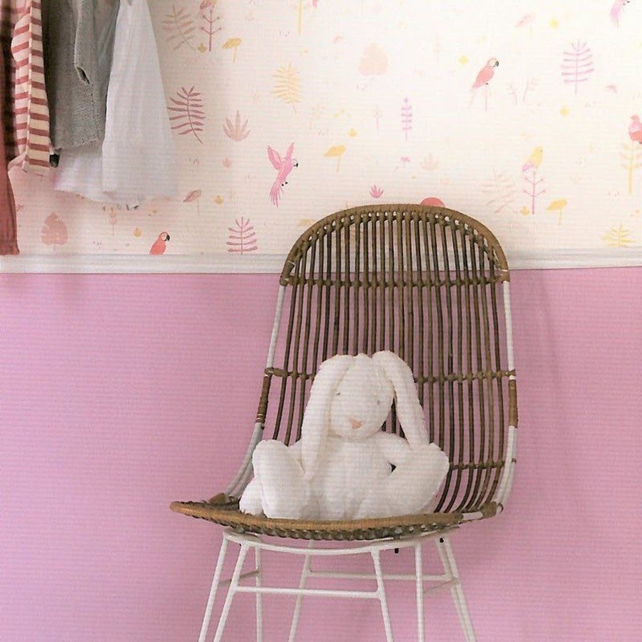 Tropical Happy Dreams Wallpaper - Corail - Casadeco - 82923102 - Premier Wallcovering