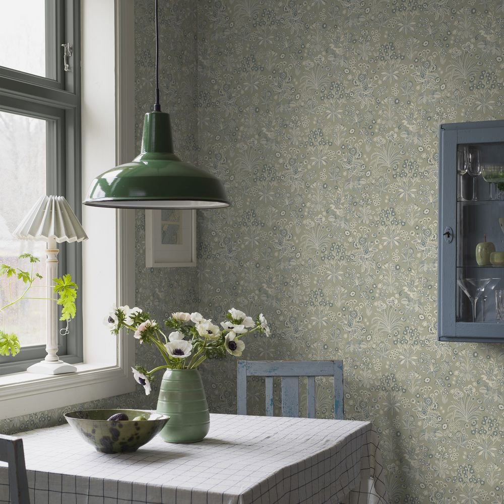 Tuva Wallpaper - Taupe - Boråstapeter - 5826 - Premier Wallcovering