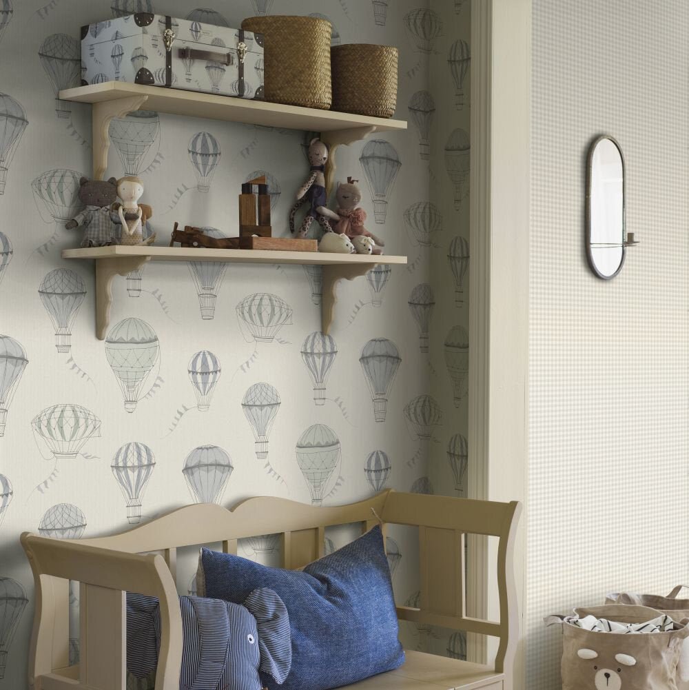 Up In The Sky Wallpaper - Ivory - Boråstapeter - 6940 - Premier Wallcovering