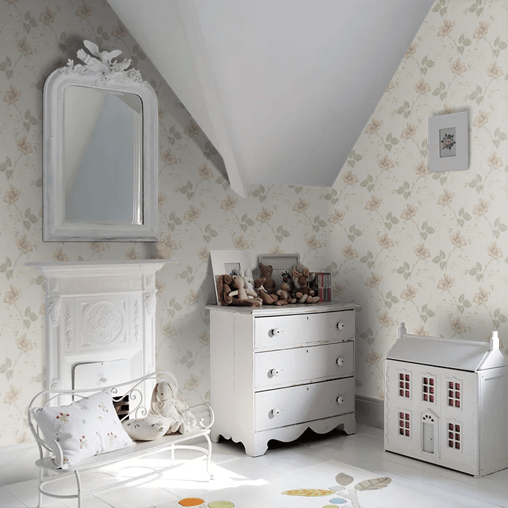 Valborg Wallpaper - Cream - Boråstapeter - 5501 - Premier Wallcovering