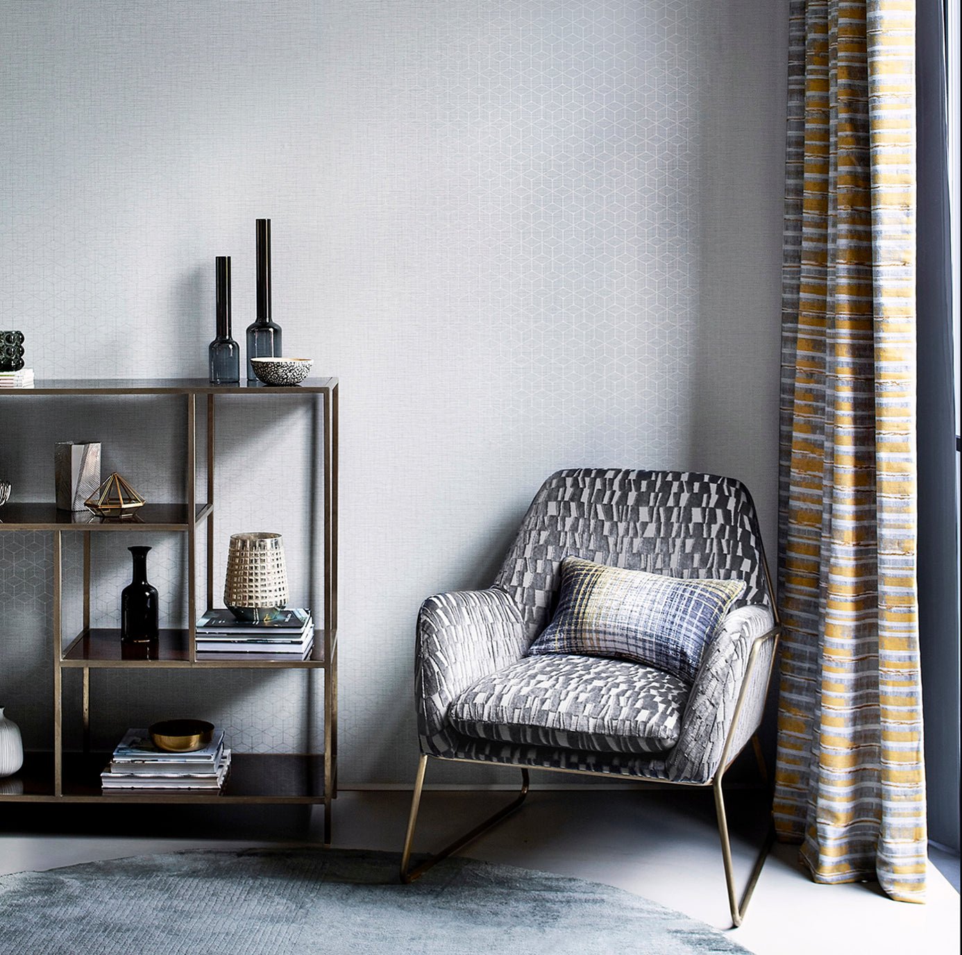 Vault Wallpaper - Maize - HTWW112084 - Harlequin - Premier Wallcovering