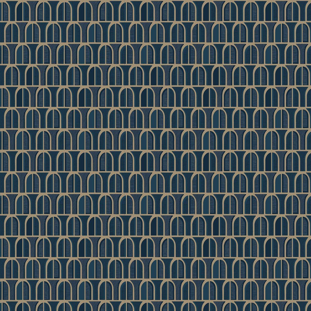Venice Wallpaper - Blue - Boråstapeter - 3050 - Premier Wallcovering