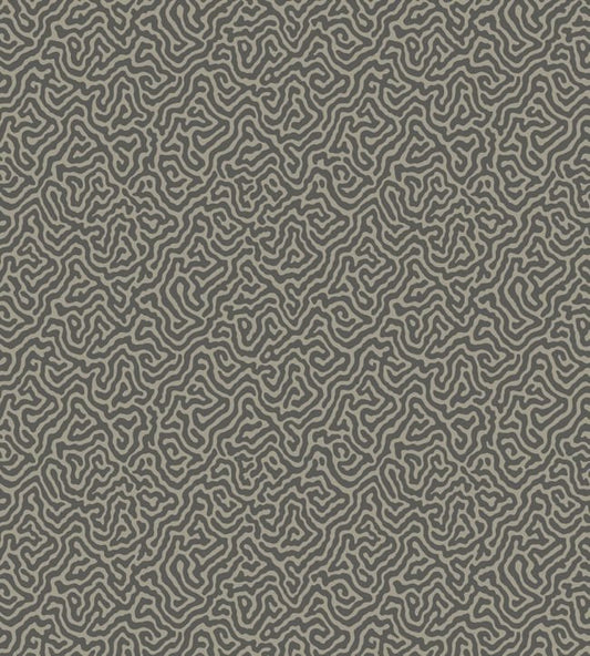 Vermicelli Wallpaper - Charcoal on Linen - 107/4017 - Cole & Son - Premier Wallcovering