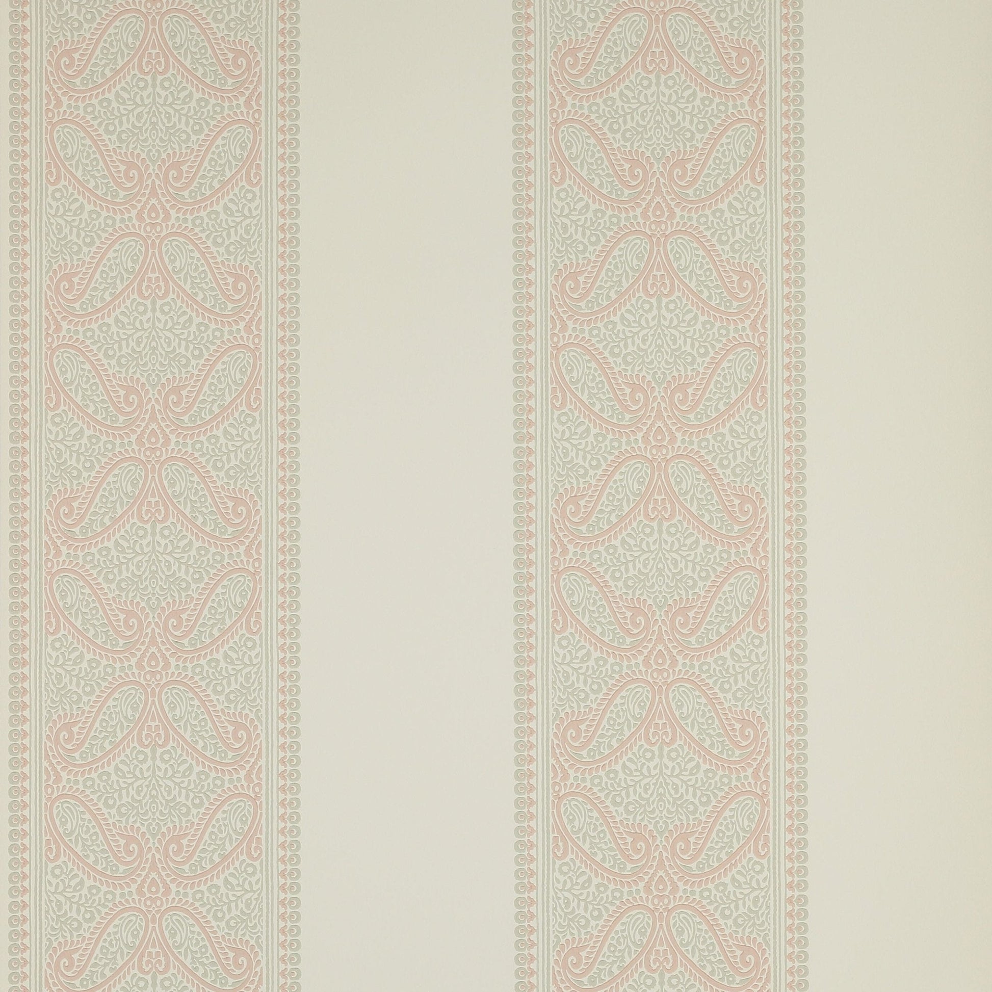 Verney Stripe Wallpaper - Pink - Colefax & Fowler - 07186 - 03