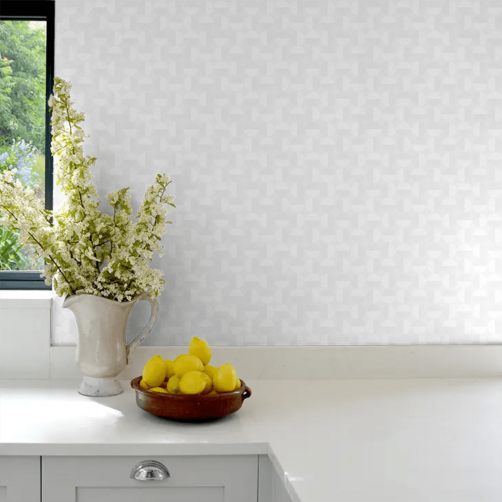 Vertigo Wallpaper - White & Ivory - Boråstapeter - 1776 - Premier Wallcovering